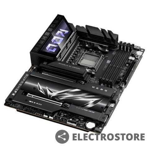 Asus Płyta główna ROG CROSSHAIR X870E HERO AM5 4DDR5 HDMI/USB-C Asus Płyta główna ROG CROSSHAIR X870E HERO AM5 4DDR5 HDMI/USB-C