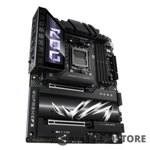 Asus Płyta główna ROG CROSSHAIR X870E HERO AM5 4DDR5 HDMI/USB-C Asus Płyta główna ROG CROSSHAIR X870E HERO AM5 4DDR5 HDMI/USB-C