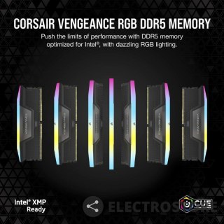 Corsair Pamięć DDR5 Vengeance RGB 64GB/6400 (2*32GB) C32 Intel XMP