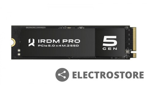 GOODRAM Dysk SSD IRDM PRO P54S Gen5 4TB 5x4 2280 12000/11000MB/s