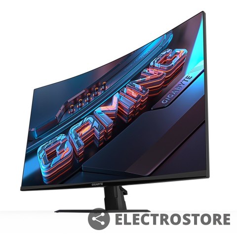 Gigabyte Monitor gamingowy 32 cale GS32QC 1ms/12MLN:1/FULLHD/HDMI Gigabyte Monitor gamingowy 32 cale GS32QC 1ms/12MLN:1/FULLHD/HDMI