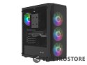 Natec Obudowa Fury Shobo SH4F RGB Midi Tower z oknem Czarna