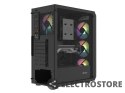 Natec Obudowa Fury Shobo SH4F RGB Midi Tower z oknem Czarna