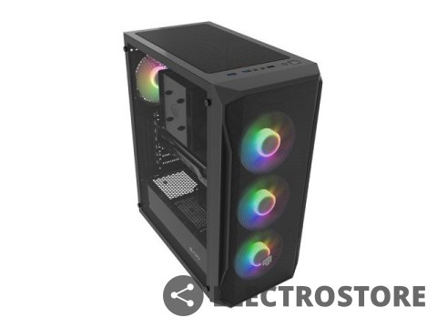Natec Obudowa Fury Shobo SH4F RGB Midi Tower z oknem Czarna Natec Obudowa Fury Shobo SH4F RGB Midi Tower z oknem Czarna
