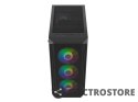 Natec Obudowa Fury Shobo SH4F RGB Midi Tower z oknem Czarna