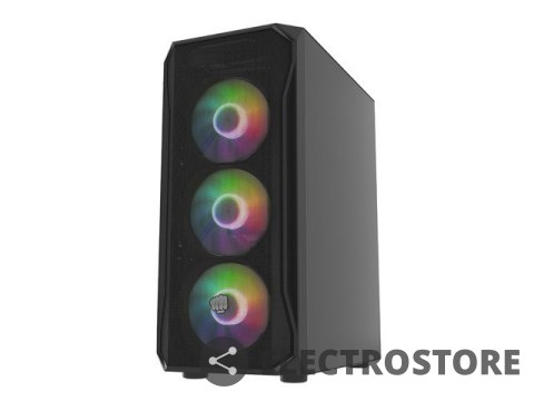 Natec Obudowa Fury Shobo SH4F RGB Midi Tower z oknem Czarna Natec Obudowa Fury Shobo SH4F RGB Midi Tower z oknem Czarna