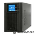 Qoltec Zasilacz awaryjny UPS, on-line, czysta fala sinusoidalna, 1KVA, 800W, LCD, USB