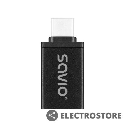 Savio Adapter USB-A 3.1 (F)-USB-C 3.1 (M) AK-80