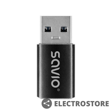 Savio Adapter USB-C 3.1 (F) - USB-A 3.1 (M) AK-81