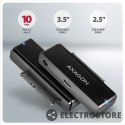 AXAGON ADSA-FPX Adapter USB-C 10Gbps SATA 6G 2.5"/3.5" SSD/HDD FASTPORT X, w tym zasilacz, 60cm USB-C/USB-A kabel