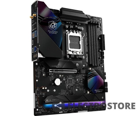 ASRock Płyta główna B850 Phantom Gaming Riptide WiFi AM5 4DDR5 ATX ASRock Płyta główna B850 Phantom Gaming Riptide WiFi AM5 4DDR5 ATX