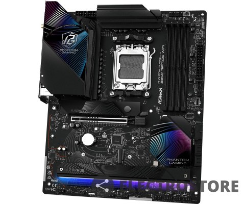 ASRock Płyta główna B850 Phantom Gaming Riptide WiFi AM5 4DDR5 ATX ASRock Płyta główna B850 Phantom Gaming Riptide WiFi AM5 4DDR5 ATX