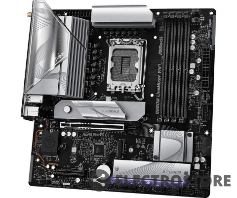 ASRock Płyta główna B860M LIVEMIXER WIFI s1 851 4DDR5 mATX ASRock Płyta główna B860M LIVEMIXER WIFI s1 851 4DDR5 mATX