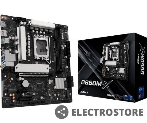 ASRock Płyta główna B860M-X s1851 4DDR5 mATX