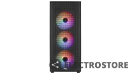 AeroCool Obudowa Designer Czarna Mid Tower RGB v1