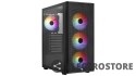 AeroCool Obudowa Designer Czarna Mid Tower RGB v1