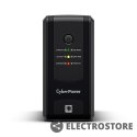 CyberPower Zasilacz awaryjny UPS UT850EG 850VA/425W 4ms/AVR/3xSch/RJ11/RJ45