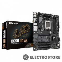 Gigabyte Płyta główna B650 UD AX AM5 4DDR5 HDMI/DP ATX