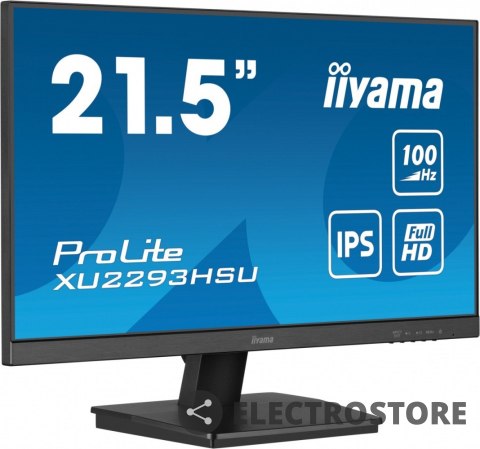 IIYAMA Monitor 22 cale XU2293HSU-B7,IPS,100Hz,FHD,HDMI,DP,300cd IIYAMA Monitor 22 cale XU2293HSU-B7,IPS,100Hz,FHD,HDMI,DP,300cd