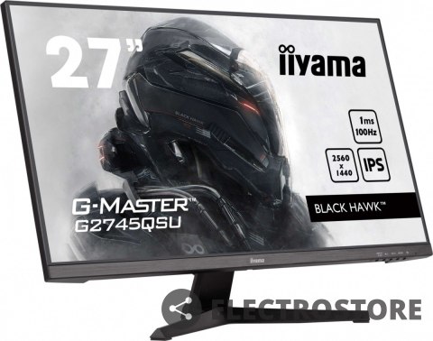 IIYAMA Monitor 27 cali G2745QSU-B2,IPS,QHD,100Hz,1ms,2xUSB,300cd IIYAMA Monitor 27 cali G2745QSU-B2,IPS,QHD,100Hz,1ms,2xUSB,300cd