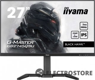 IIYAMA Monitor 27 cali GB2745QSU-B2,IPS,QHD,100Hz,1ms,2xUSB,300cd