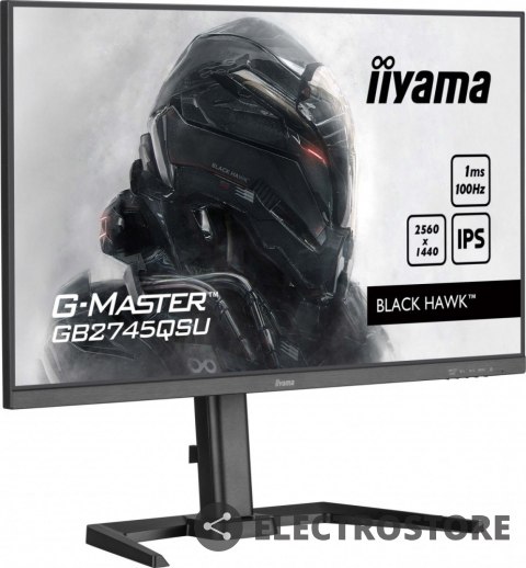 IIYAMA Monitor 27 cali GB2745QSU-B2,IPS,QHD,100Hz,1ms,2xUSB,300cd IIYAMA Monitor 27 cali GB2745QSU-B2,IPS,QHD,100Hz,1ms,2xUSB,300cd
