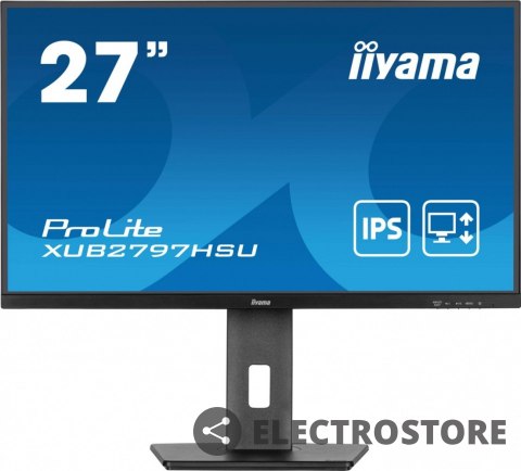 IIYAMA Monitor 27 cali XUB2797HSU-B2 IPS,FHD,HAS,300cd,(5y) IIYAMA Monitor 27 cali XUB2797HSU-B2 IPS,FHD,HAS,300cd,(5y)