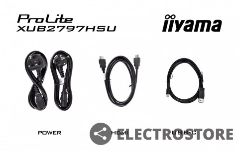 IIYAMA Monitor 27 cali XUB2797HSU-B2 IPS,FHD,HAS,300cd,(5y) IIYAMA Monitor 27 cali XUB2797HSU-B2 IPS,FHD,HAS,300cd,(5y)