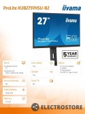 IIYAMA Monitor 27 cali XUB2797HSU-B2 IPS,FHD,HAS,300cd,(5y)