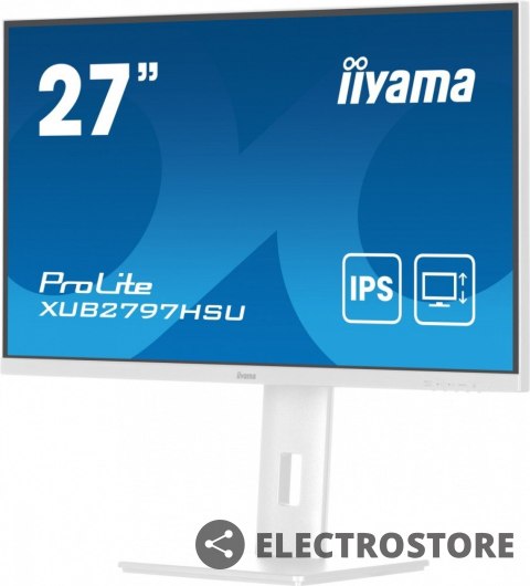 IIYAMA Monitor 27 cali XUB2797HSU-W2 IPS,FHD,HAS,300cd,(5y) IIYAMA Monitor 27 cali XUB2797HSU-W2 IPS,FHD,HAS,300cd,(5y)