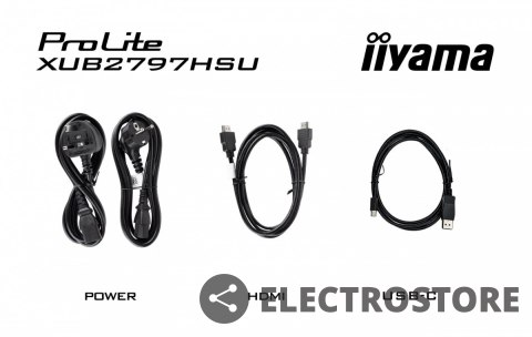 IIYAMA Monitor 27 cali XUB2797HSU-W2 IPS,FHD,HAS,300cd,(5y) IIYAMA Monitor 27 cali XUB2797HSU-W2 IPS,FHD,HAS,300cd,(5y)