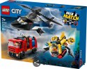 LEGO Klocki City 60462 Zestaw z helikopterem, wozem strażackim i łodzią