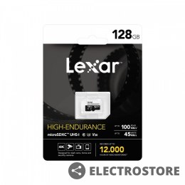 Lexar Karta microSD 128GB C10 A1 U3 V10 100/45MB/s CL10 adapter