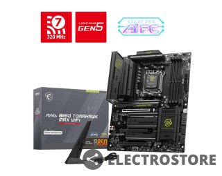 MSI Płyta główna MAG B850 TOMAHAWK MAX WIFI AM5 4DDR5 ATX