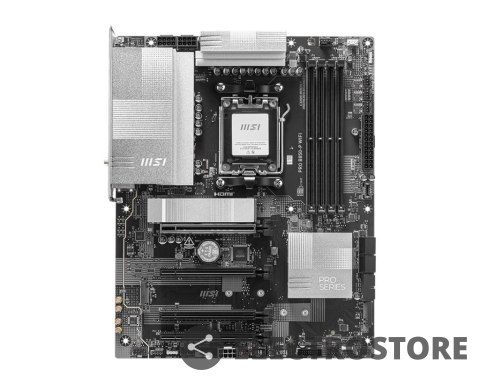 MSI Płyta główna PRO B850-P WIFI AM5 4DD R5 ATX MSI Płyta główna PRO B850-P WIFI AM5 4DD R5 ATX