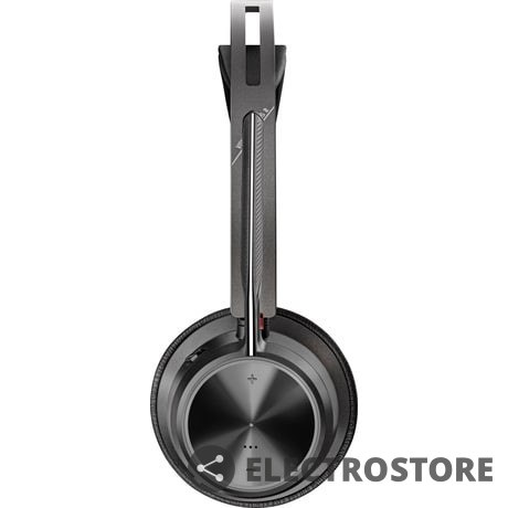 POLY Zestaw słuchawkowy z podstawką ładującą Focus 2 USB-C/A 9T9J5AA POLY Zestaw słuchawkowy z podstawką ładującą Focus 2 USB-C/A 9T9J5AA