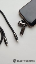 TB Kabel 2w1 USB C smycz 1m czarny