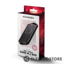 AXAGON EEM2-GAM Obudowa zewnętrzna aluminiowa USB-C 3.2 Gen 2 M.2 NVMe/SATA SSD Gaming