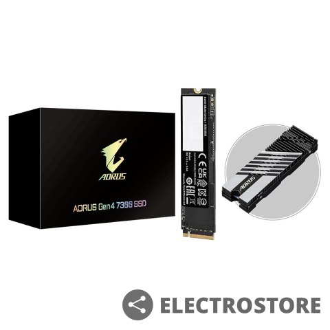 Gigabyte Dysk SSD AORUS NVMe Gen4 2TB M.2 2280 9JS18N200-00-G10 Gigabyte Dysk SSD AORUS NVMe Gen4 2TB M.2 2280 9JS18N200-00-G10