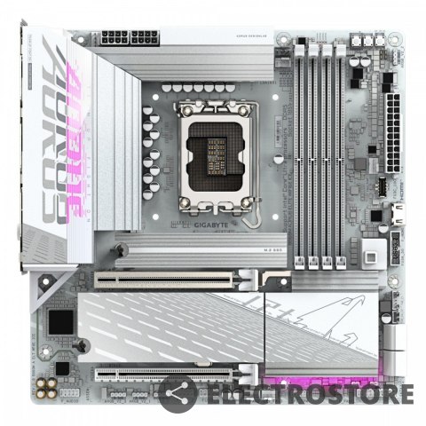 Gigabyte Płyta główna B860M A ELT WIFI6E ICE Gigabyte Płyta główna B860M A ELT WIFI6E ICE