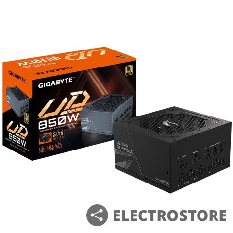 Gigabyte Zasilacz UD850GM PG5 850W 80PLUS GOLD PFC ATX