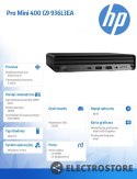 HP Inc. Komputer 400Mini G9Ri5-13500T 8GB/512GB/W11P 936L3EA