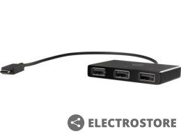 HP Inc. USB-C to 3 USB-A Hub Z6A00AA