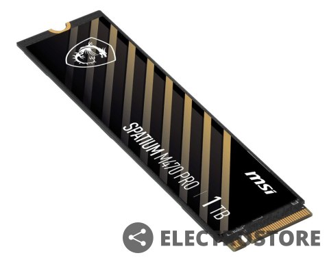 MSI Dysk SPATIUM M470 PRO 1TB M.2 PCIe4 6000/4500MB/s MSI Dysk SPATIUM M470 PRO 1TB M.2 PCIe4 6000/4500MB/s