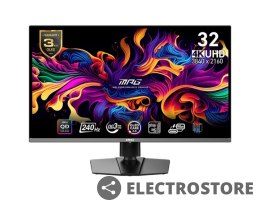 MSI Monitor 31.5 cala MPG 321URX QD-OLED QD-OLED/LED/UHD/Flat/240Hz/czarny