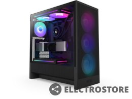 NZXT Obudowa H5 FLOW RGB Midi tower z oknem (2024) Czarna