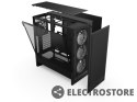 NZXT Obudowa H5 FLOW RGB Midi tower z oknem (2024) Czarna