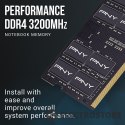 PNY Pamięć notebookowa 16GB DDR4 SODIMM 3200 MN16GSD43200-TB