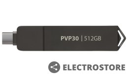 Patriot Dysk zewnętrzny SSD 512GB PVP30 Duo Compact 1000/1000 MB/s USB 3.2 USB-C