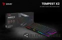 Savio Klawiatura mechaniczna RGB Tempest X2 Outemu Brown